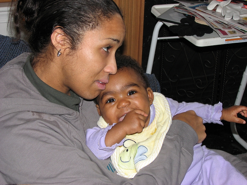 Thanksgiving_2008_016.JPG - Mommy and Me takin' 5